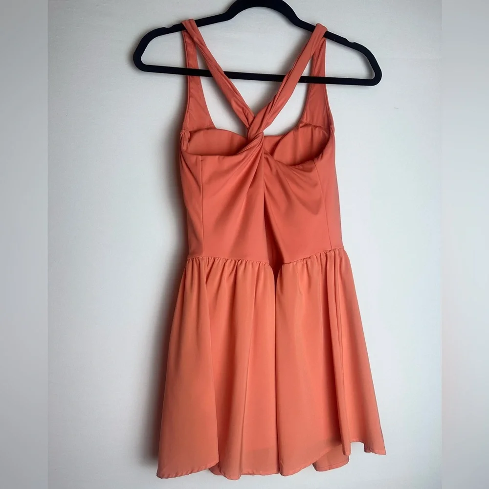 Halara Breezeful Backless Corset 2-in-1 Pocket Mini Quick Dry Flowy Active Dress - Picture 10 of 16